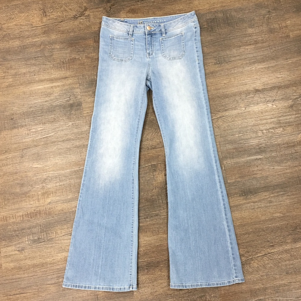 Modern Retro Denim Flares
